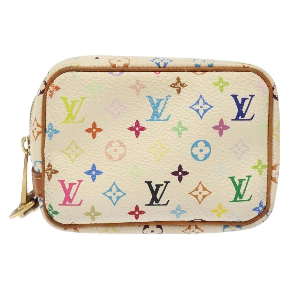 Louis Vuitton Monogram Multicolor Trousse Wapity White Pouch